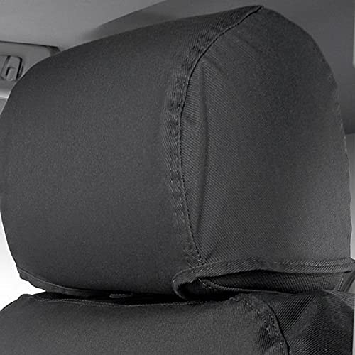 Picture of Covercraft SS8378WFGY Waterproof Polyester SeatSaver Custom Second Row Seat Covers Grey