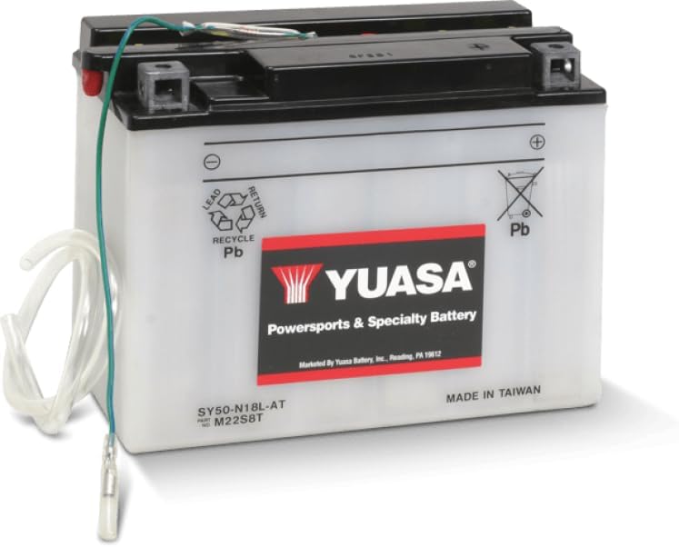 Picture of Yuasa Batteries YUAM2218YTWN Yumicron Conventional Battery - Y50-N18L-A 12V