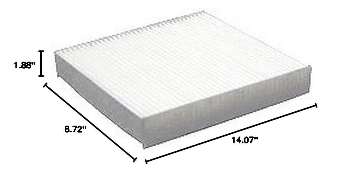Picture of WIX Racing Filters 24524 Cabin Air Panel Filter with Microban