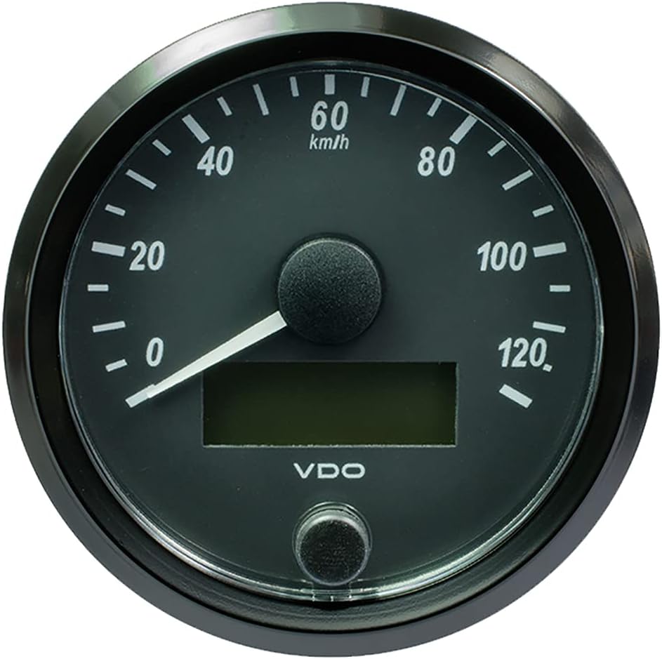 VDO Gauges A2C3832930030 SingleViu 80mm Speedometer 160 MPH | Boatplicity