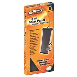WirthCo 23144 Battery Doctor 9 Watt Solar Panel Charger
