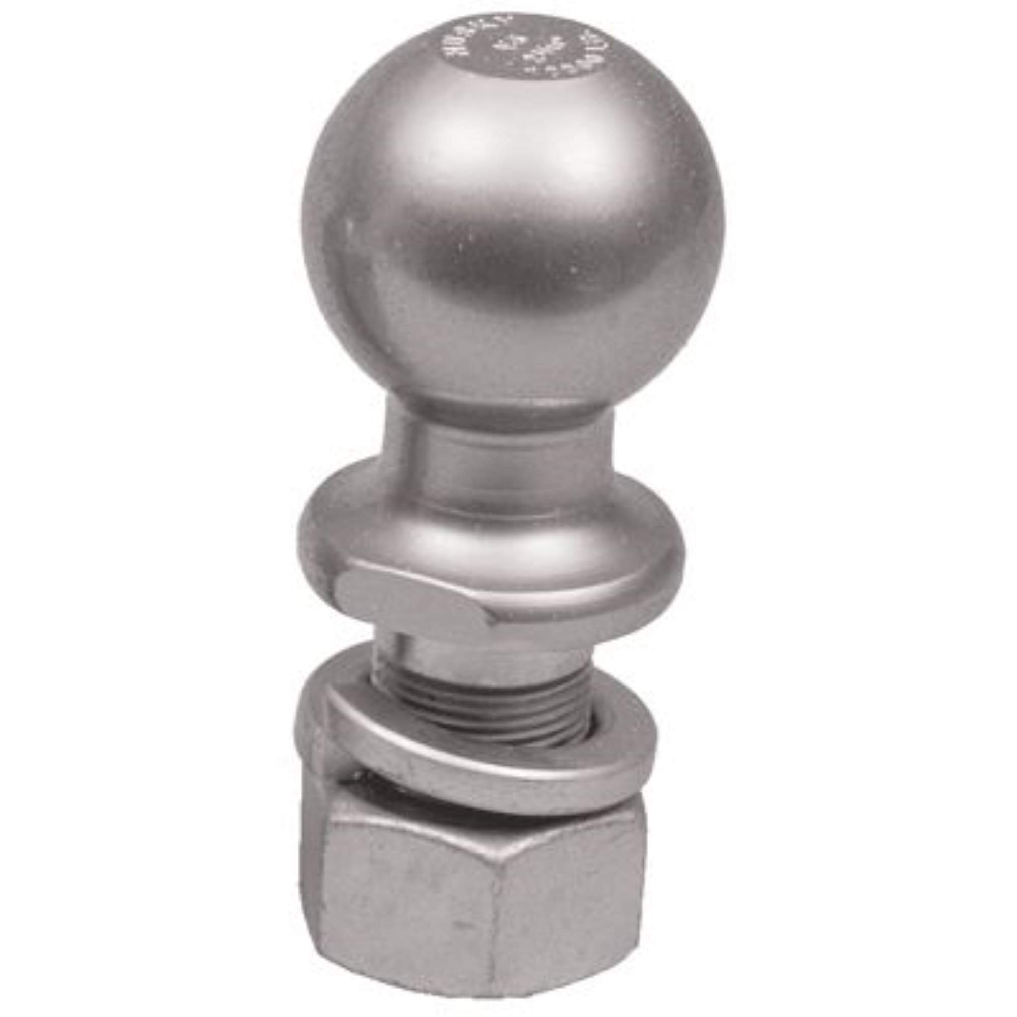 Picture of Husky Towing 34924 2" Trailer Hitch Ball 6000 lb Chrome Steel 1" Shank