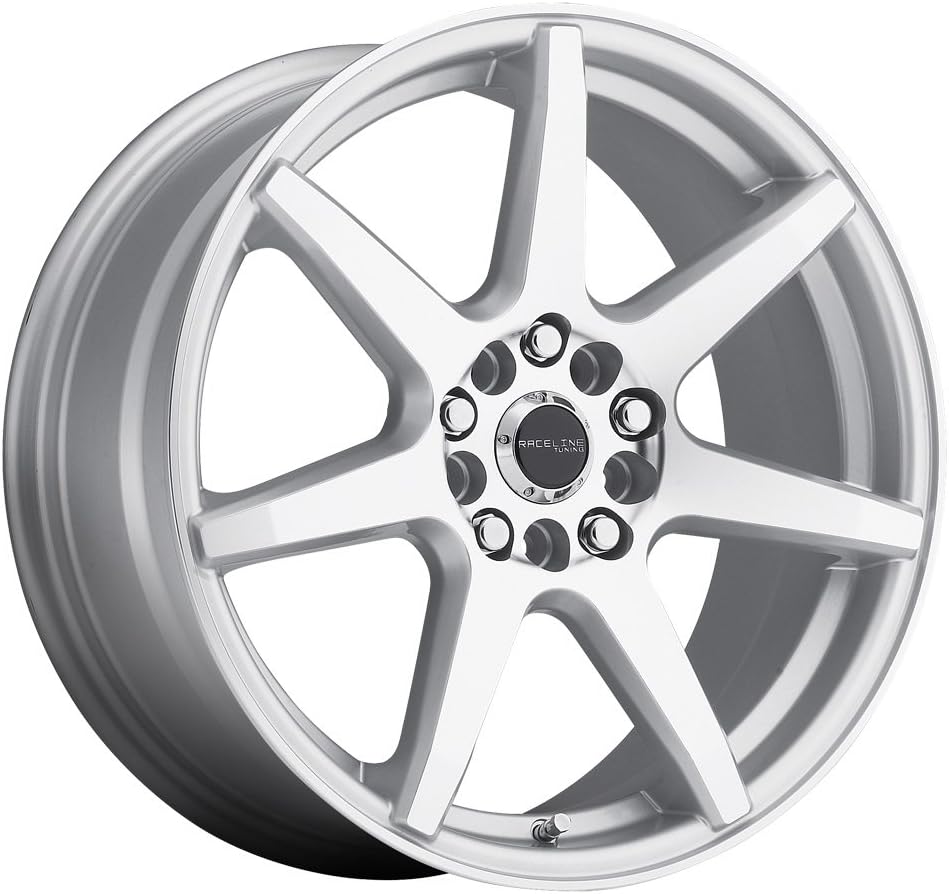 Picture of Raceline Wheels 131S-87592+42 Evo Smf 18x7.5 5x108/5x114.3 +42mm Offset Silver Wheel
