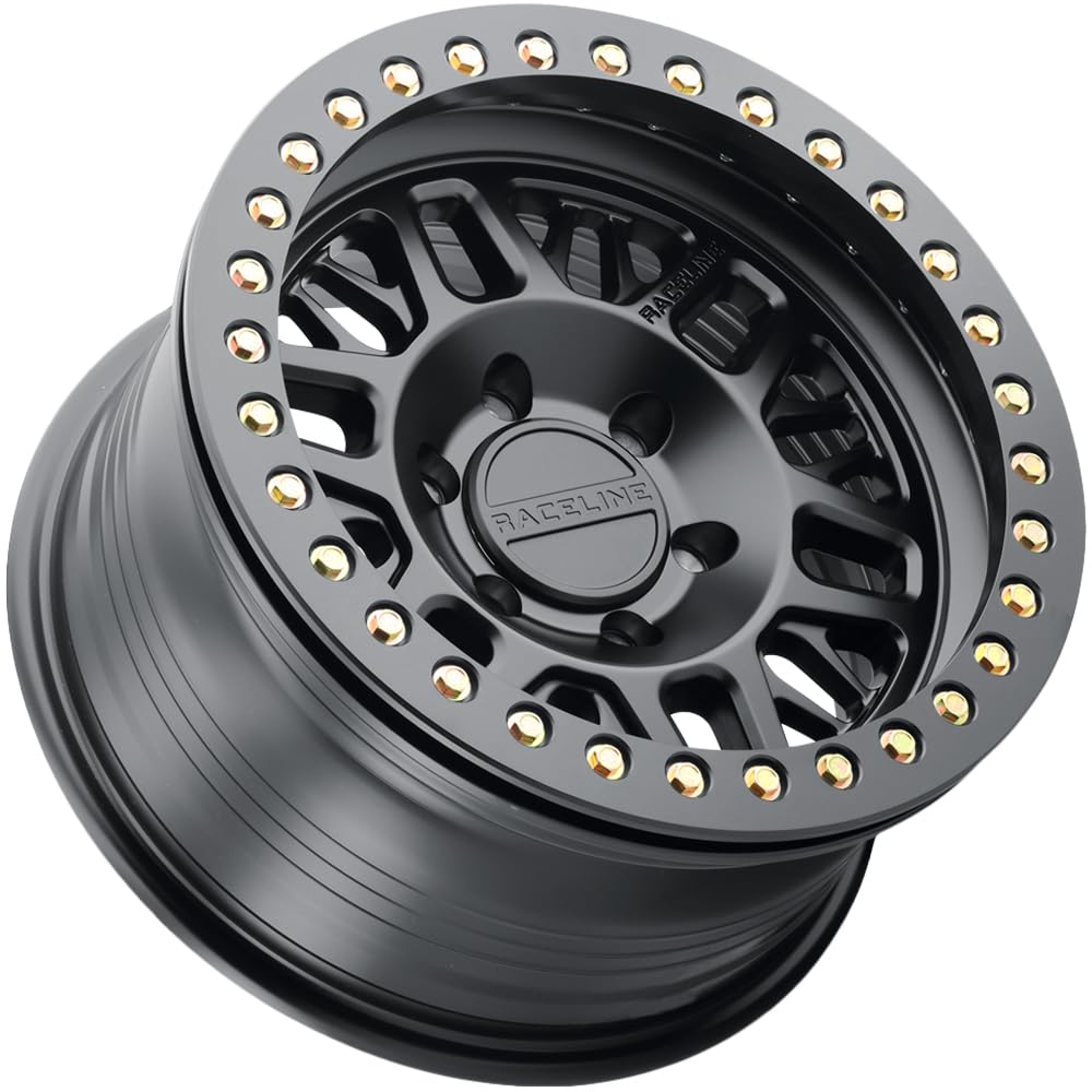 Picture of Raceline Wheels 951B-79060-12 Ryno Satin Black Wheel Offset - 17x9 6x139.7 12mm