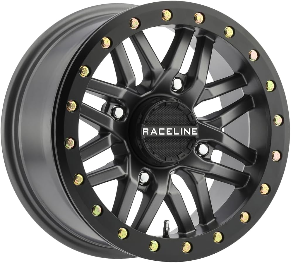 Picture of Raceline Wheels A91G5105655 Ryno Beadlock Wheel 15x6 4/156 Gunmetal