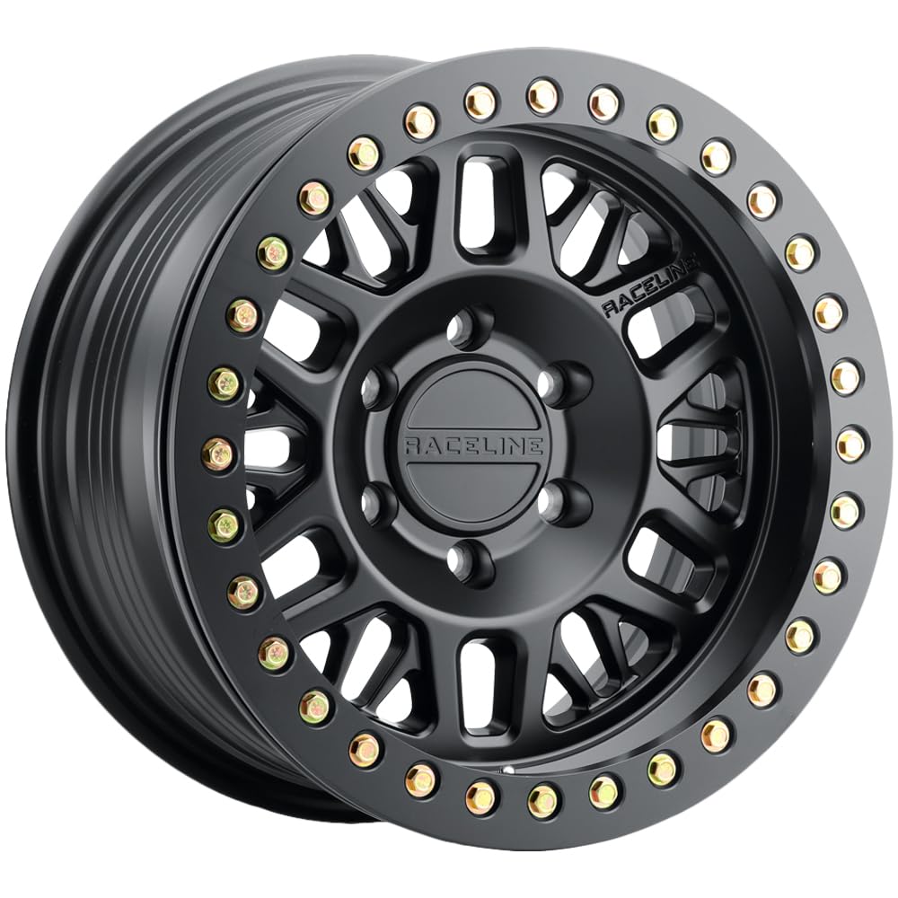 Picture of Raceline Wheels 951B-79060-12 Ryno Satin Black Wheel Offset - 17x9 6x139.7 12mm