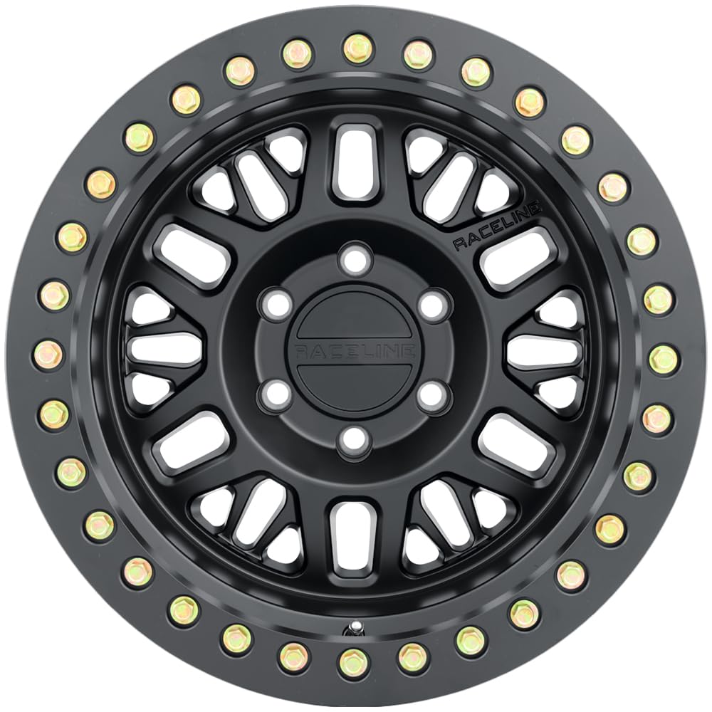 Picture of Raceline Wheels 951B-79060-12 Ryno Satin Black Wheel Offset - 17x9 6x139.7 12mm