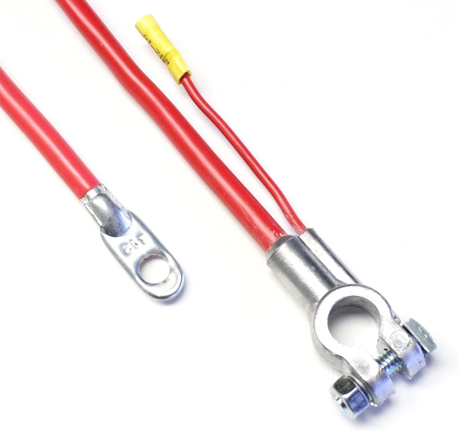Picture of Wire (East Penn Mfg Co) 00295 4 Gauge Battery Cable 25 Foot Red Positive