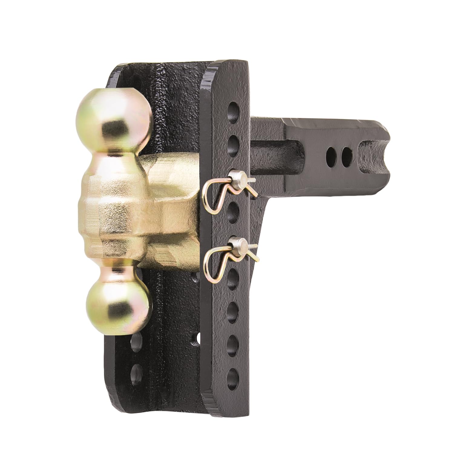 Picture of Husky Towing 33254 Adjustable Dual Ball Mount 2.5 Inch Shank 6 Inch Drop