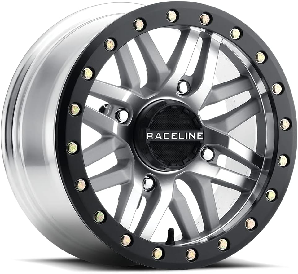 Picture of Raceline Wheels A91MA-47037+10 Ryno Beadlock Wheel 14x7 4x137 Front UTV