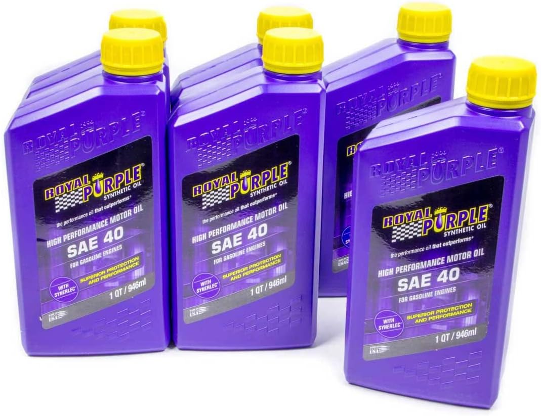 Picture of Royal Purple 06040 SAE High Performance Synthetic Motor Oil - 40 6 Quart Case