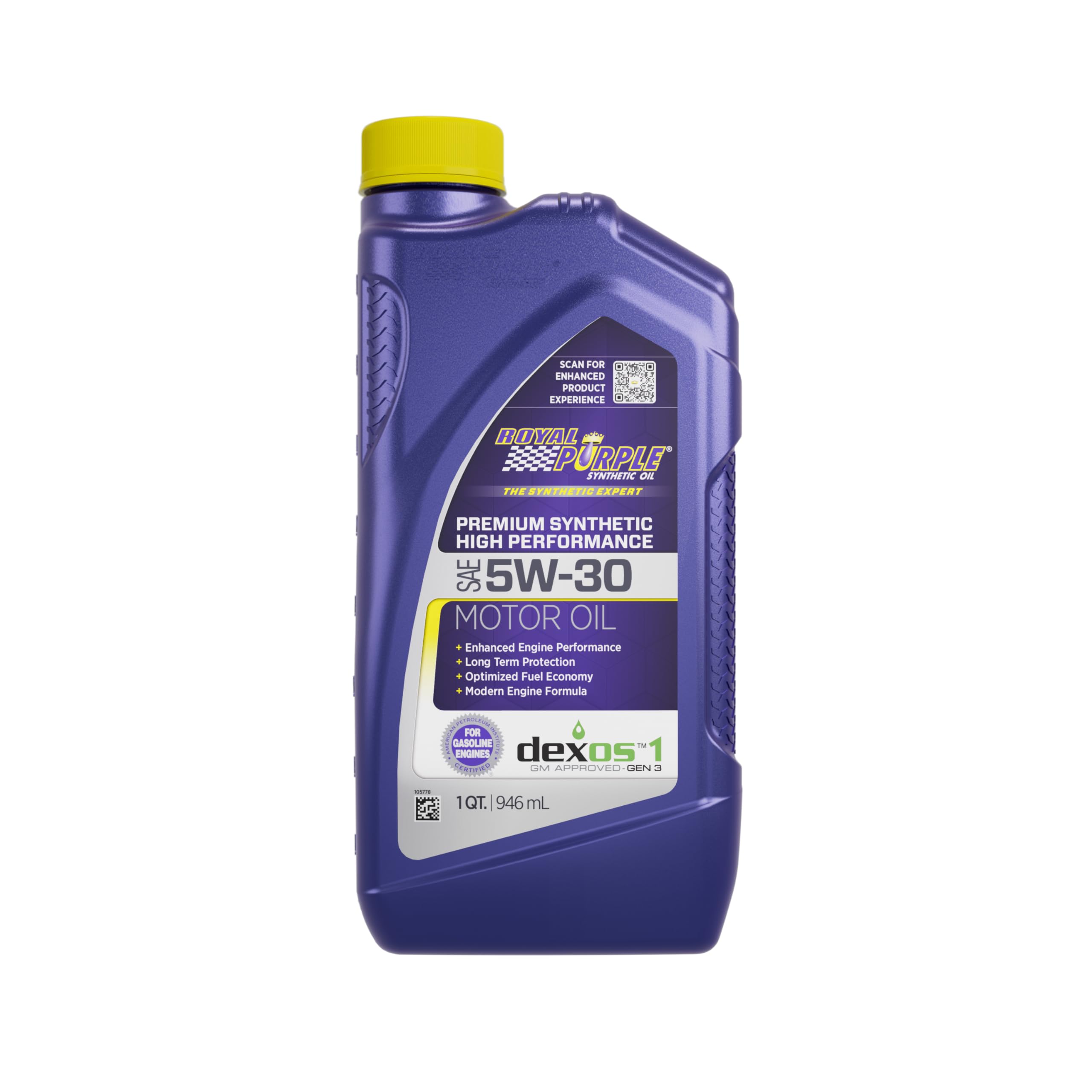 Picture of Royal Purple 1530 High Performance SAE 5W-30 Synthetic Motor Oil - 1 Quart