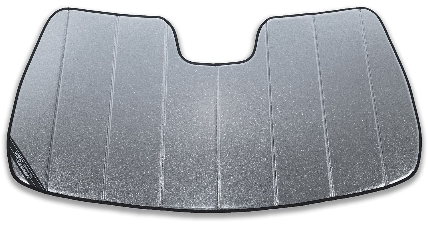 Picture of Covercraft UV10930GS Premier Series Custom Sunscreen Galaxy Silver Window Shade - UVS100