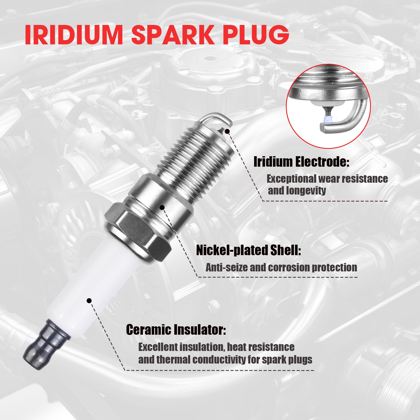 Picture of ACDelco 41-985 Professional Iridium Spark Plug