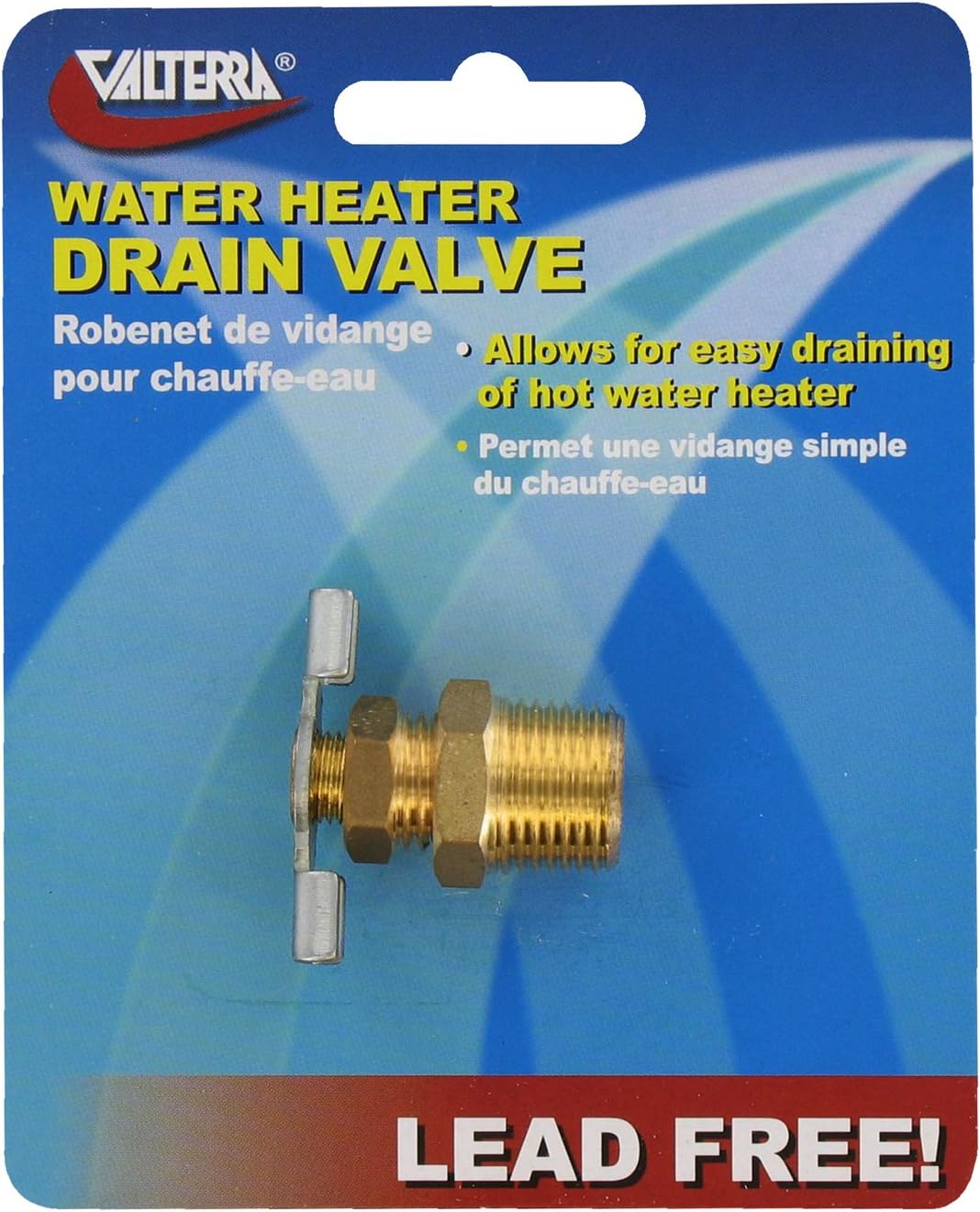 Picture of Valterra A10-4002VP Water Heater Drain Valve - 3/8