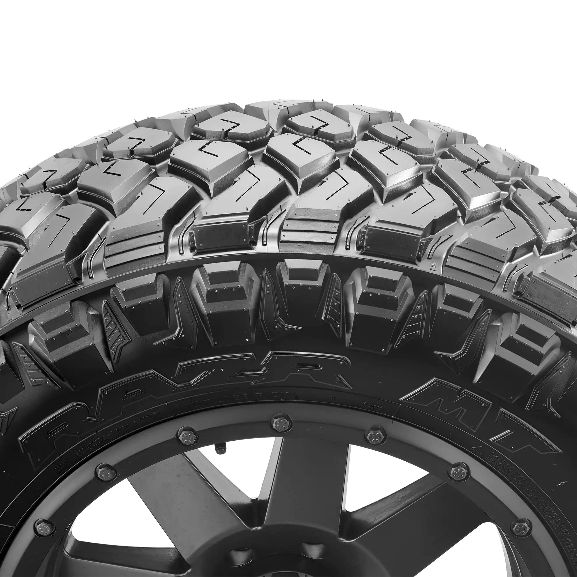 Picture of Maxxis TL00438100 Razr MT 295/55R20 Mud Terrain Tire 123/120Q