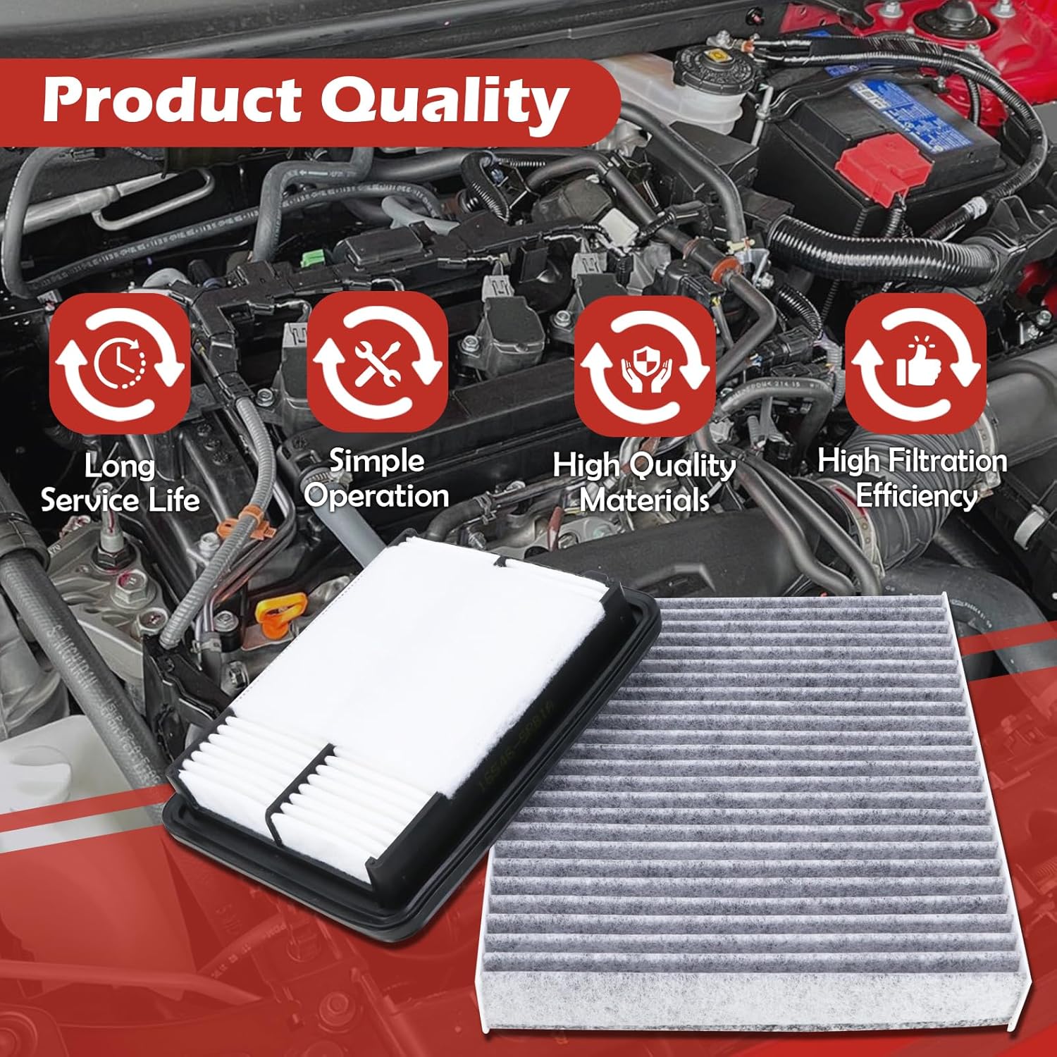 Picture of WIX Racing Filters WA10908 Premium Panel Air Filter
