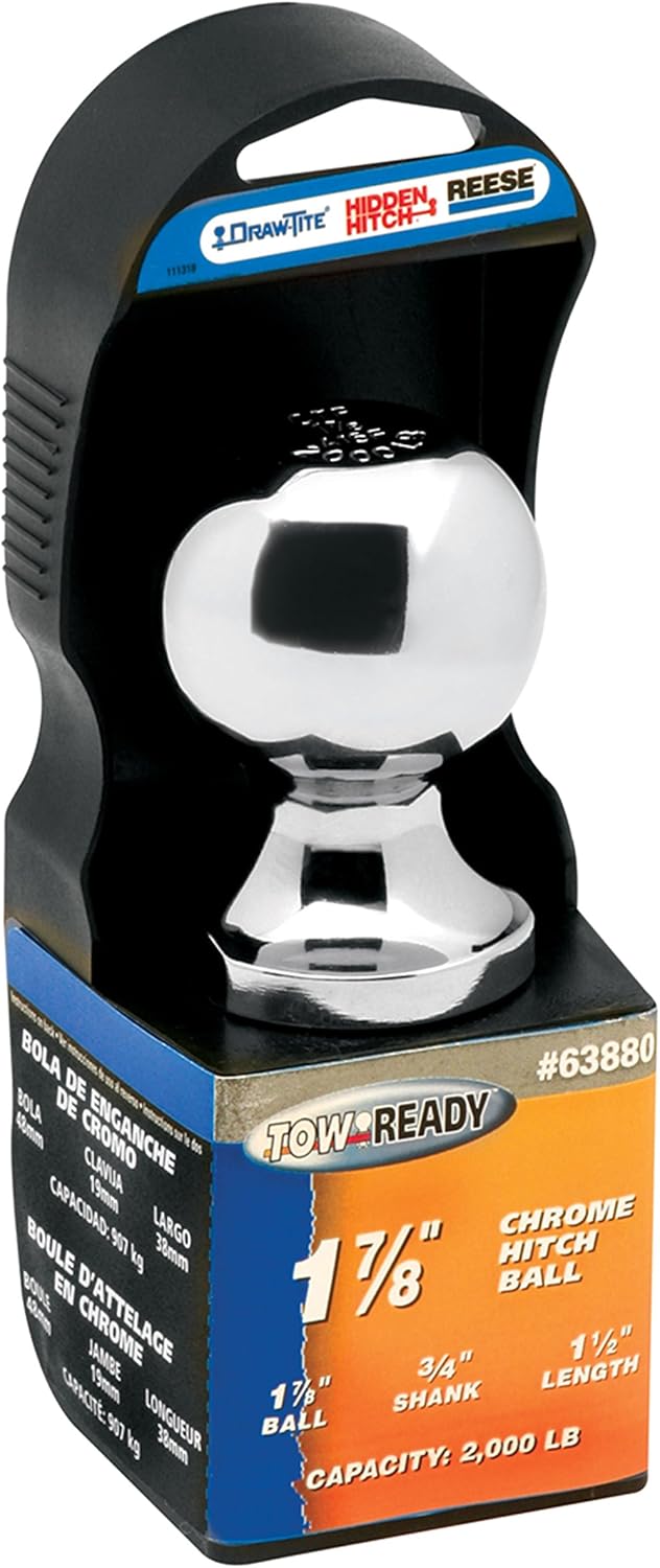 Picture of Tow Ready 63881 Zinc-Plated Hitch Ball 1-7/8" x 3/4" x 1-1/2"
