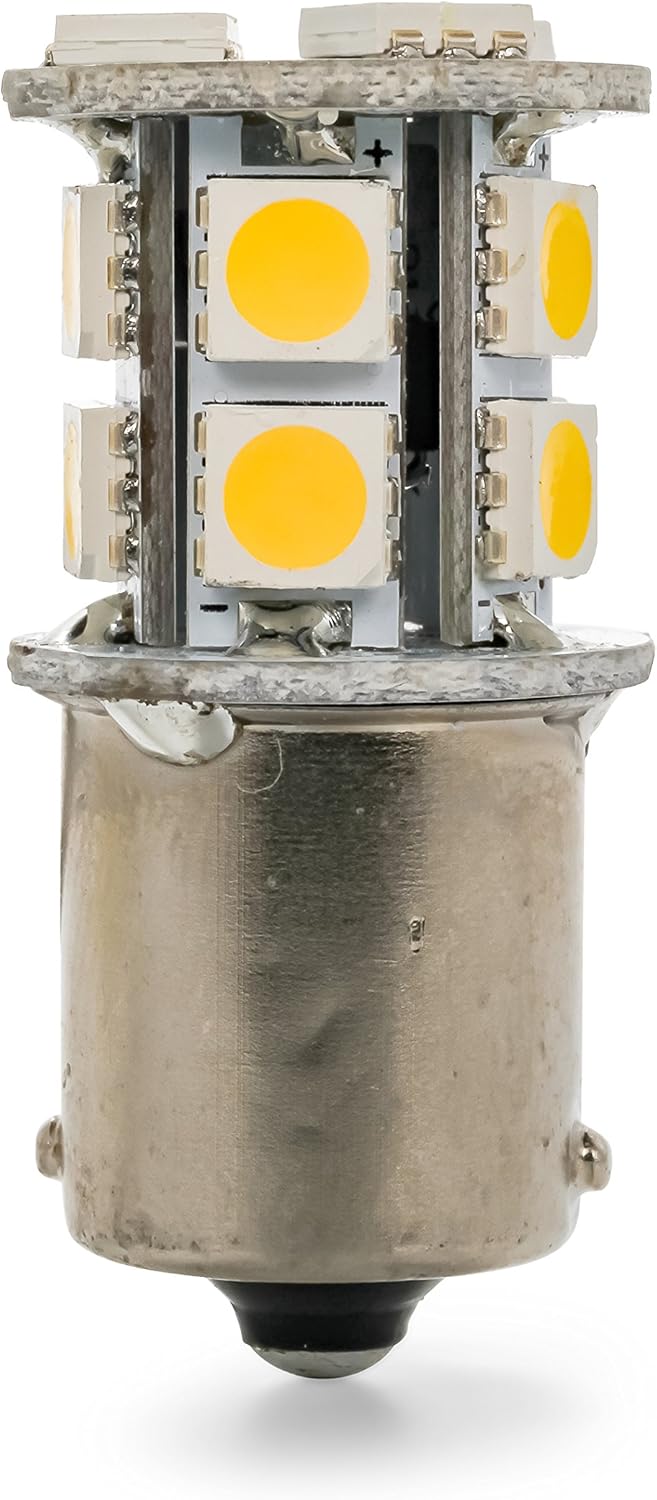 Picture of Camco 54601 LED Replacement Bulb Lumen Bright White Light Bulbs - 1003 BA15S 160