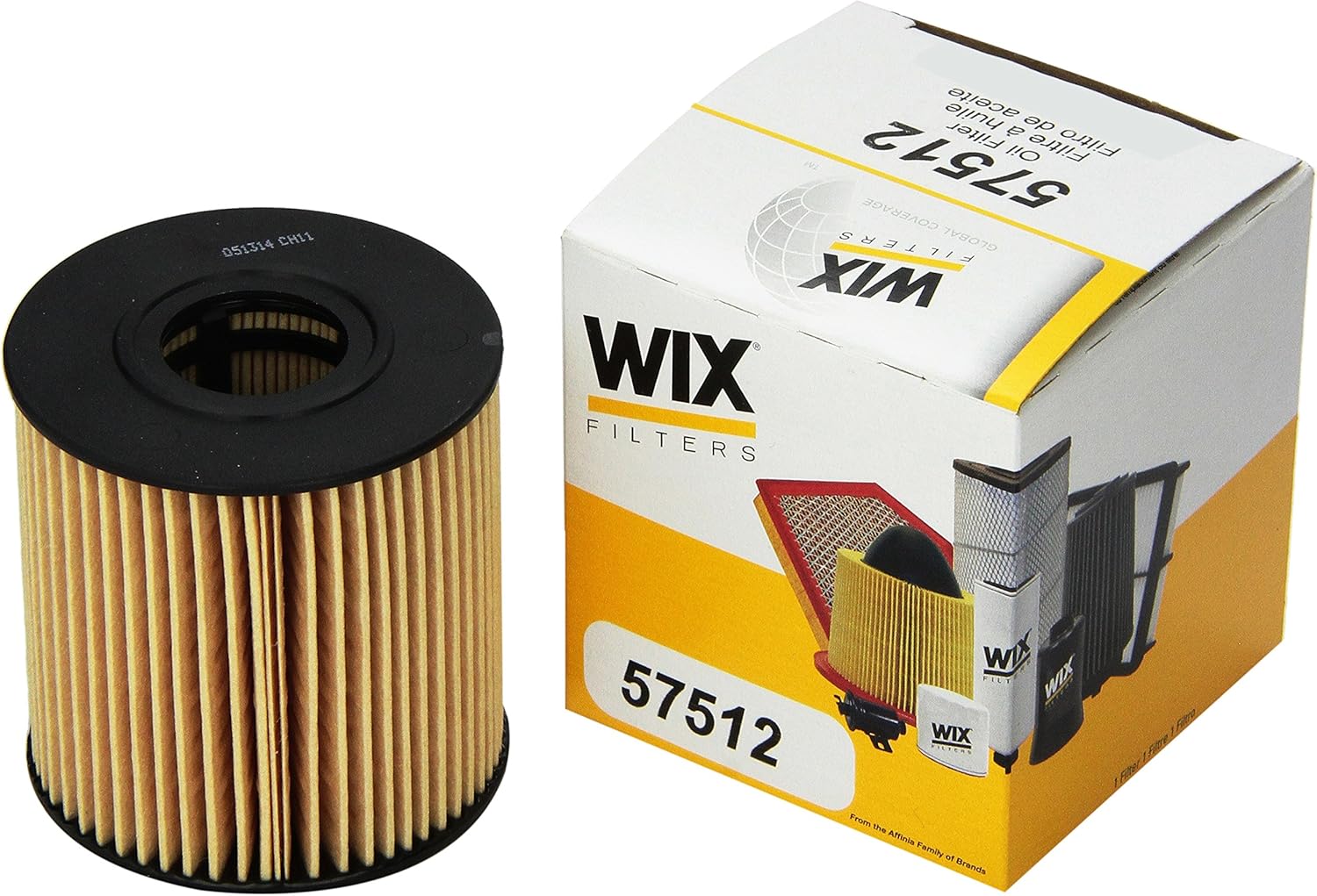 Picture of WIX Racing Filters 57512 Cartridge Lube Metal Free Oil Filter