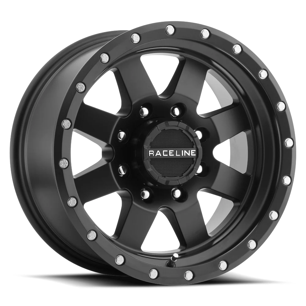 Picture of Raceline Wheels 935G-79055-12 Defender Gunmetal Wheel Offset - 17x9 5x139.7 12mm
