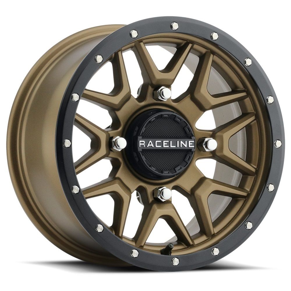 Picture of Raceline Wheels A94BZ-57037+10 Krank Bronze 15x7 ATV UTV Wheel 4x137