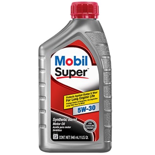 Picture of Mobil 124407 Super 5W-30 Conventional Motor Oil 5 Quart