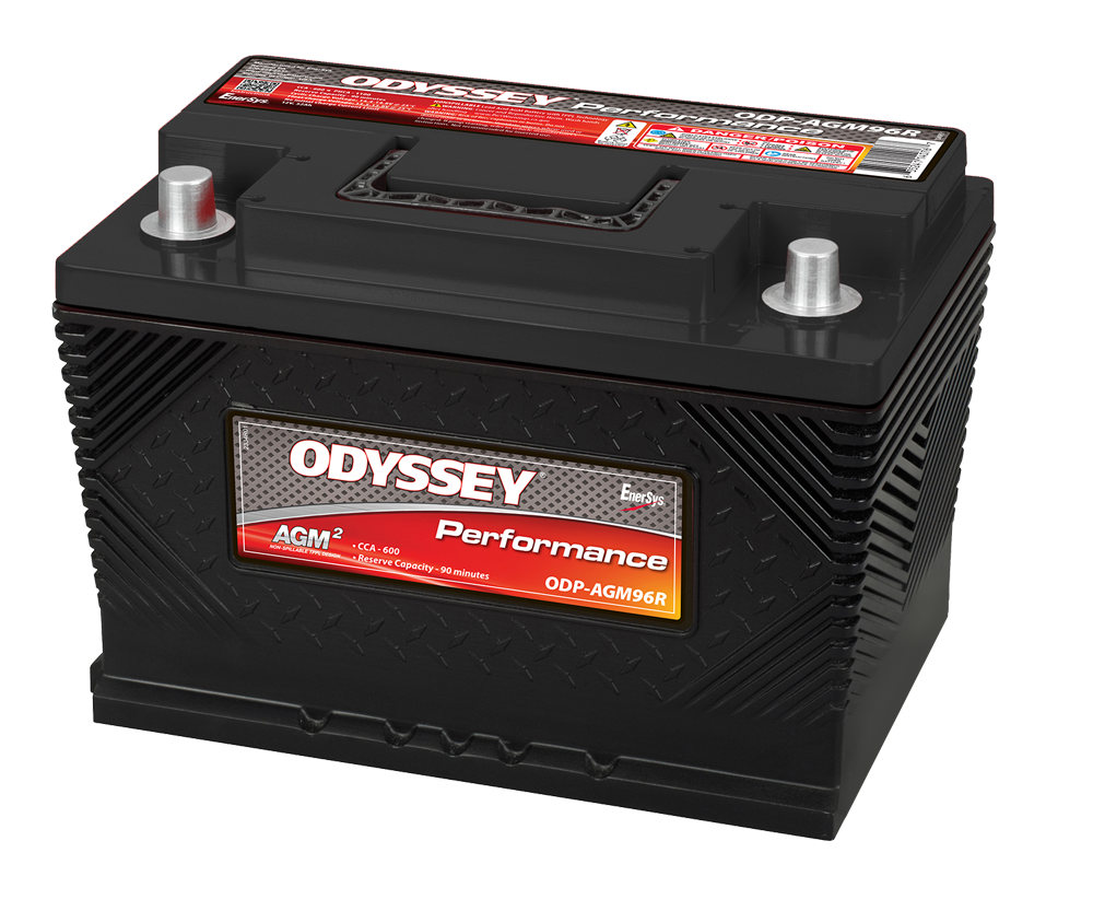 Picture of Odyssey Battery ODP-AGM96R Performance Series AGM Battery Group 96R 600 CCA