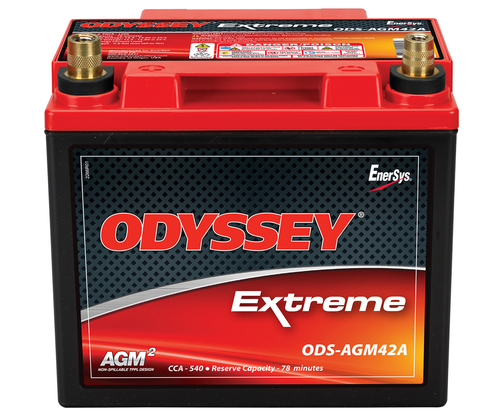 Picture of Odyssey Battery ODS-AGM42A Extreme Series Agm Vehicle Battery