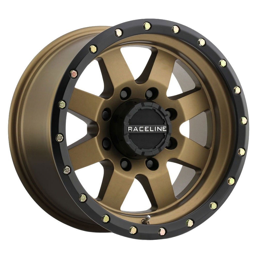 Picture of Raceline Wheels 935BZ-79055-00 Defender Bronze Wheel Offset - 17x9 5x139.7 0mm