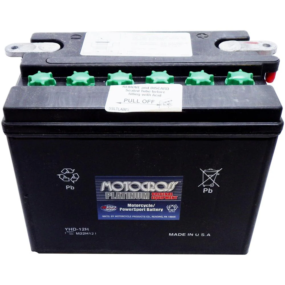 Picture of Yuasa Batteries YUAM22H12TWN YHD-12 Conventional 12V 29Ah Motorcycle Battery