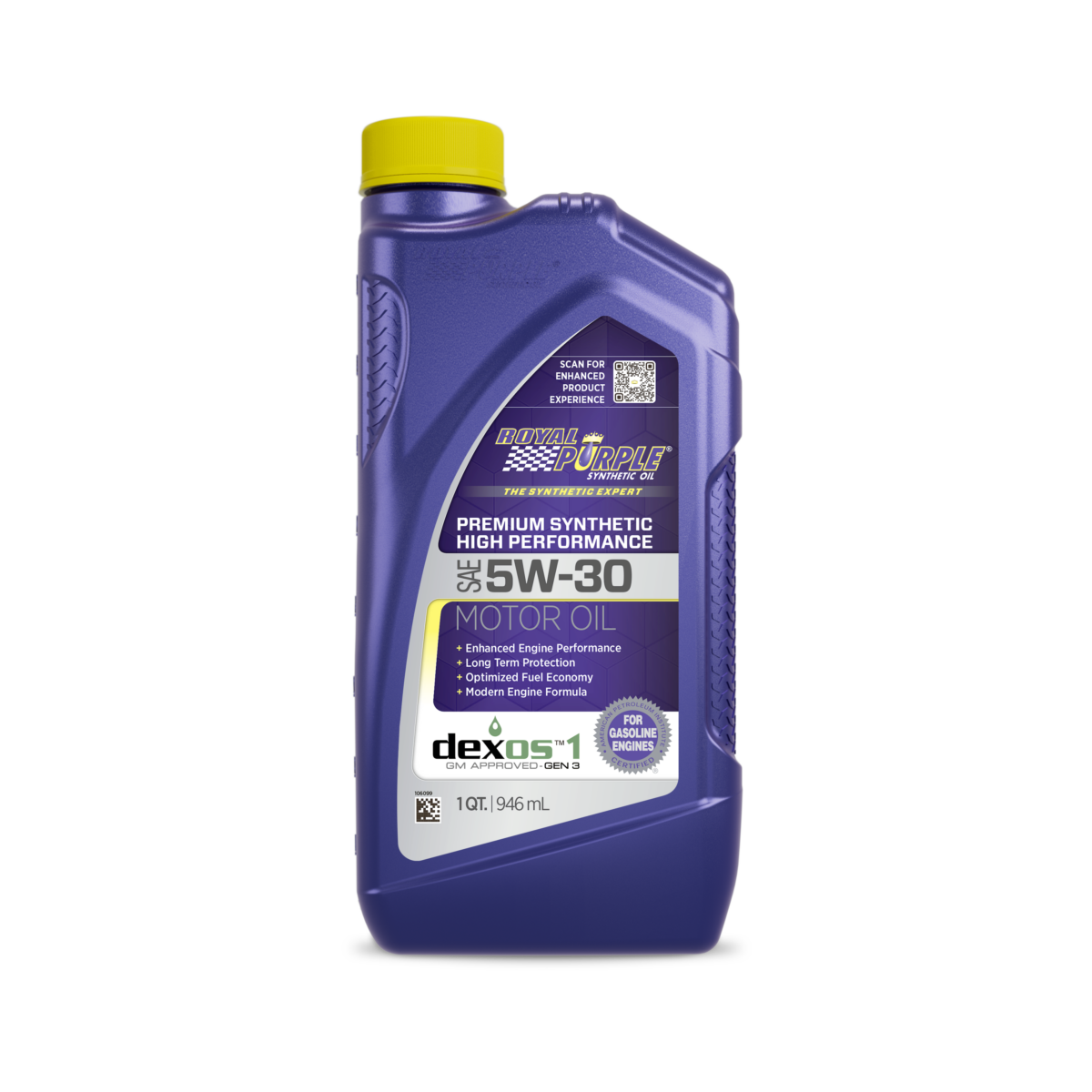 Picture of Royal Purple 06530 High Performance Synthetic Motor Oil SAE 5W-30 1 Quart