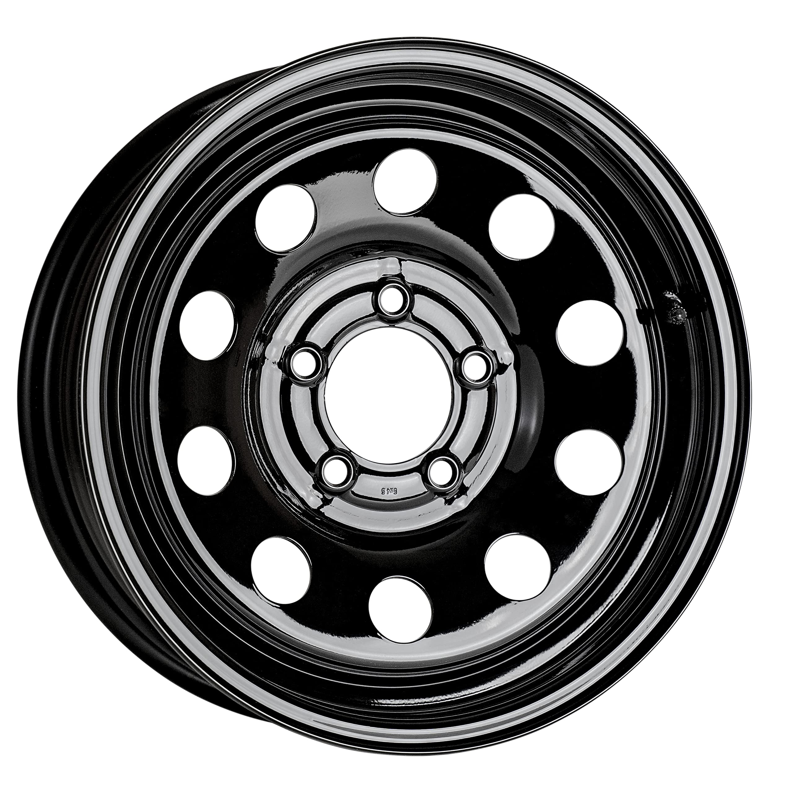 Picture of Taskmaster WS-15050545-BM-14341-R 15x5 Black Modular Steel Trailer Wheel 5 on 4.5