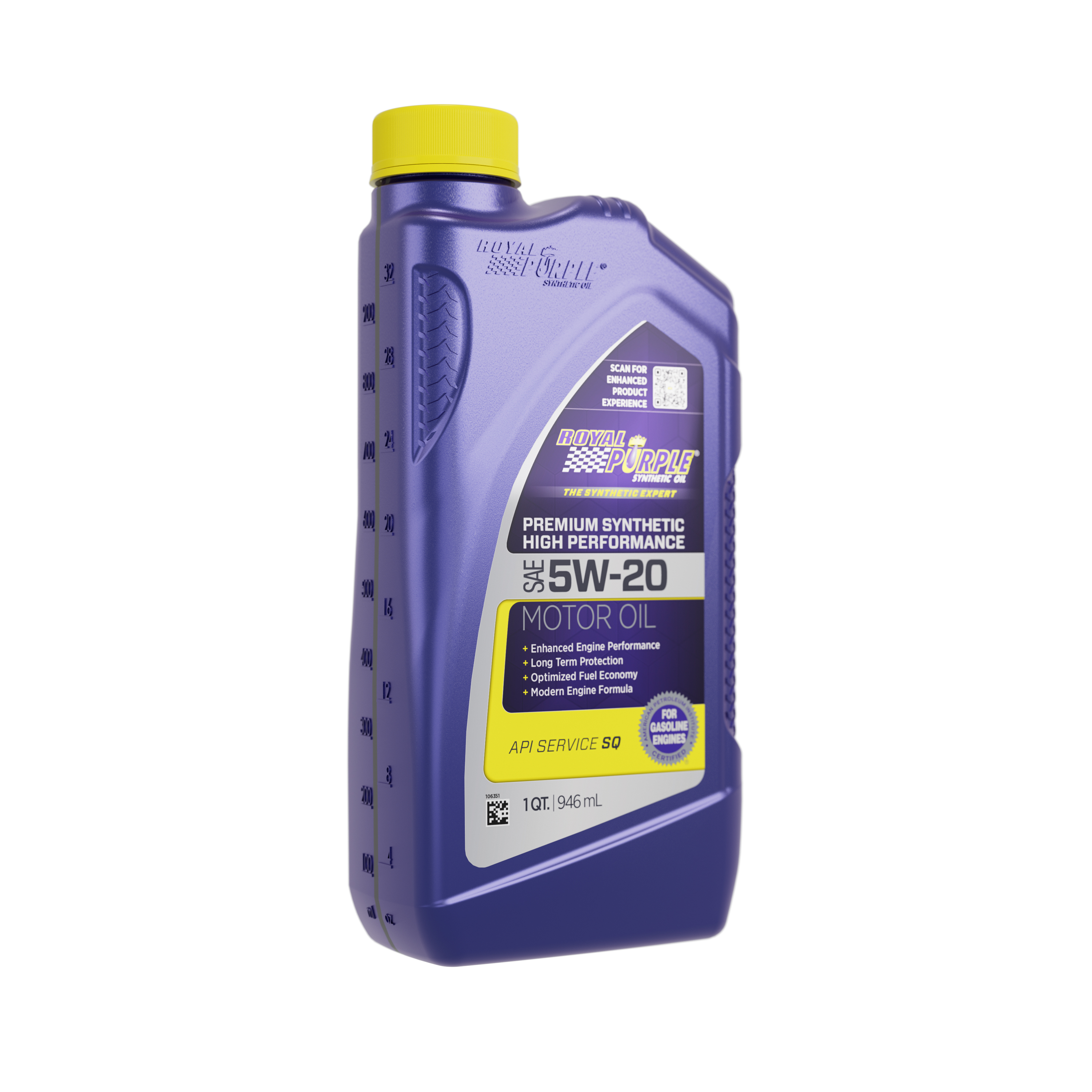 Picture of Royal Purple 01520 5W-20 High Performance Synthetic Motor Oil - 1 Quart