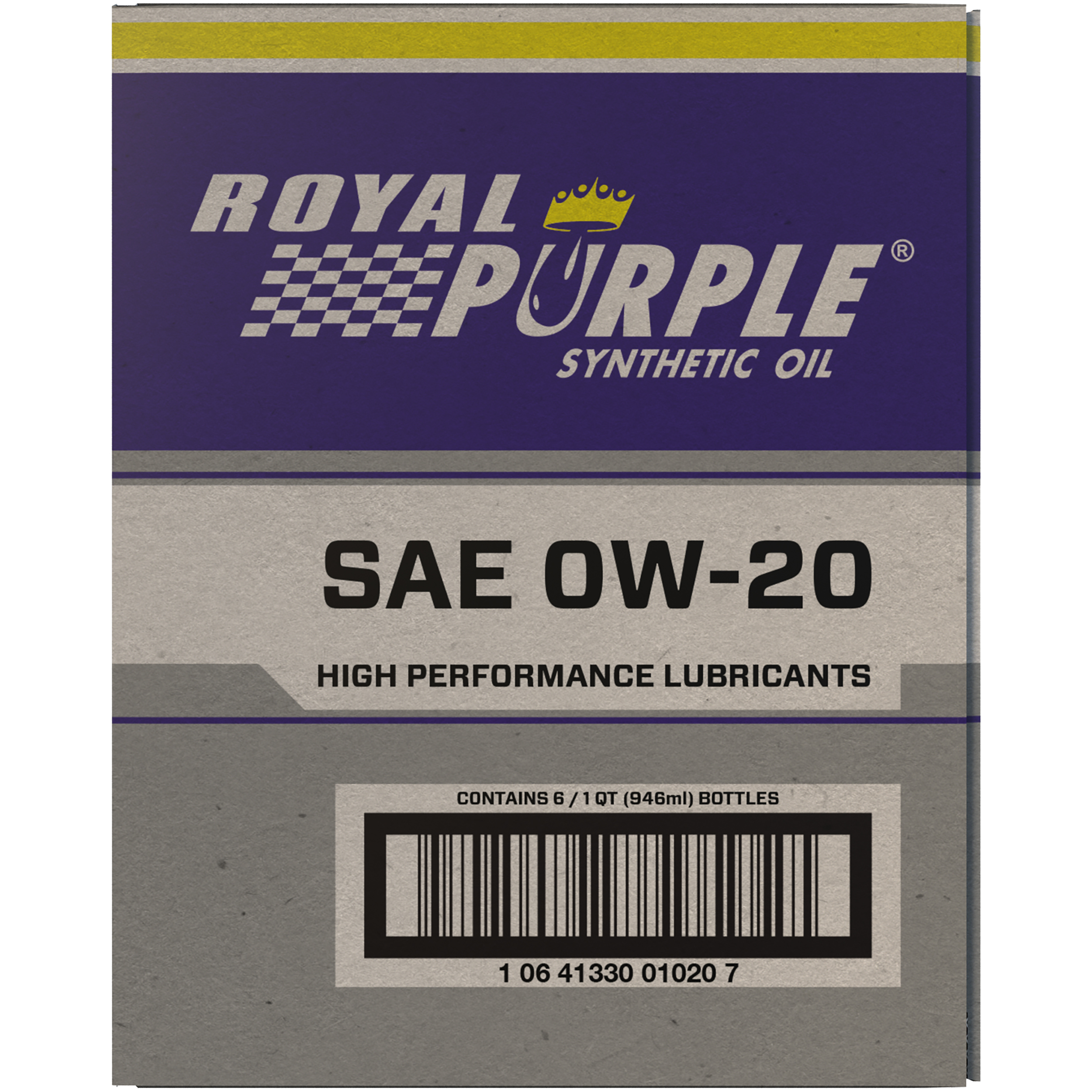 Picture of Royal Purple 06020 SAE High Performance Synthetic Motor Oil - 0W-20