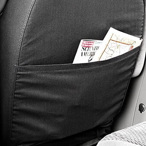 Picture of Covercraft SS3494WFGY Waterproof Polyester SeatSaver Custom Front Row Seat Covers Grey