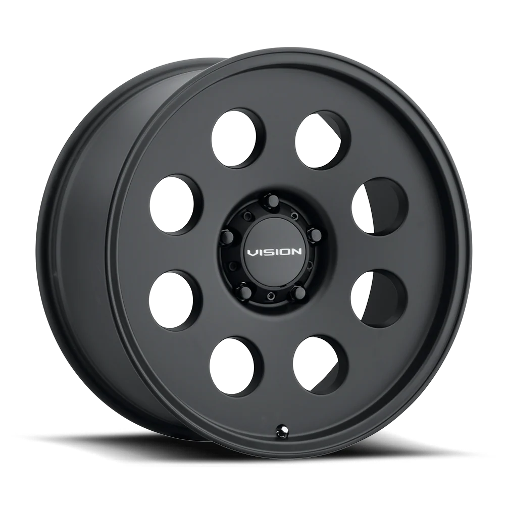 Picture of Vision Wheel 56-151545SB6 Midway 15x10 Satin Black Wheel 5x114.3
