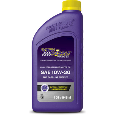 Picture of Royal Purple 01130C API-Licensed SAE 10W-30 High Performance Synthetic Motor Oil - Case of 6 Quarts