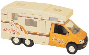 Prime Products 270005 Mini Motor Home Toy with Pull-Back Action 1:43 Scale