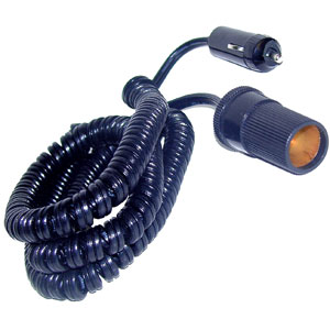 Prime Products 080918 12V Coiled Extension Cord 15 Foot