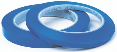 3M 03121 #471 Blue Plastic Tape 1 Inch x 36 Yards