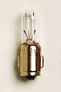 VDO Gauges 600802 Replacement Bulbs Type A Metal Base 12V 2W (4-Pack)