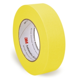 3M 6654 Automotive Refinish Yellow Masking Tape